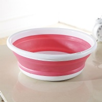 Small Portable Silicone Collapsible Camp Wash Basin Water Storage Collapsible basin for Camping Fishing Outdoor Travel Washing