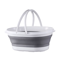 10-15L Outdoor Portable Plastic Foldable Mop folding bucket Household Portable Bathroom Plastic Folding Water Bucket